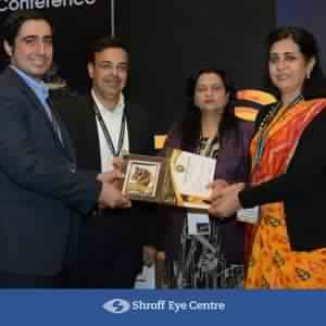 Intraocular Implant and Refractive Society of India (IIRSI) 2019 Award for Shroff Eye Centre